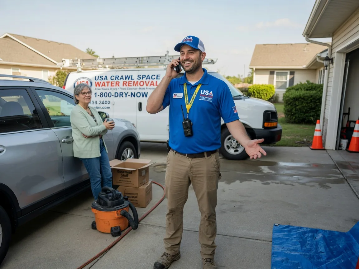 Crawl Space Water Removal Rushville, OH FAQs